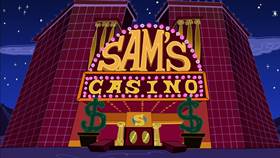 Screenshots from the 2003 Warner Bros. cartoon Hare and Loathing in Las Vegas