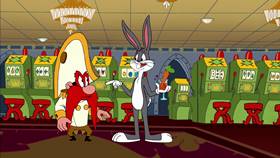 Screenshots from the 2003 Warner Bros. cartoon Hare and Loathing in Las Vegas