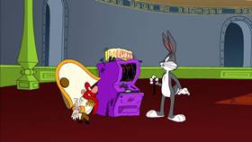 Screenshots from the 2003 Warner Bros. cartoon Hare and Loathing in Las Vegas