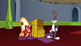 Screenshots from the 2003 Warner Bros. cartoon Hare and Loathing in Las Vegas