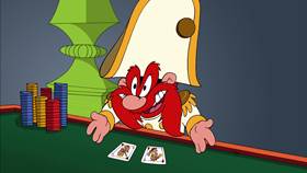 Screenshots from the 2003 Warner Bros. cartoon Hare and Loathing in Las Vegas