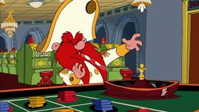 Screenshots from the 2003 Warner Bros. cartoon Hare and Loathing in Las Vegas