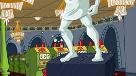 Screenshots from the 2003 Warner Bros. cartoon Hare and Loathing in Las Vegas