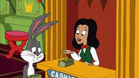 Screenshots from the 2003 Warner Bros. cartoon Hare and Loathing in Las Vegas