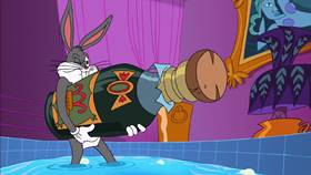 Screenshots from the 2003 Warner Bros. cartoon Hare and Loathing in Las Vegas