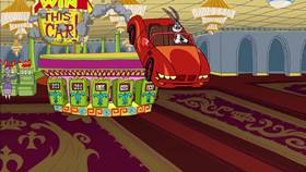 Screenshots from the 2003 Warner Bros. cartoon Hare and Loathing in Las Vegas