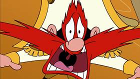 Screenshots from the 2003 Warner Bros. cartoon Hare and Loathing in Las Vegas