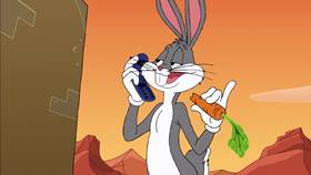 Screenshots from the 2003 Warner Bros. cartoon Hare and Loathing in Las Vegas