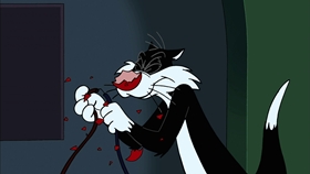 Screenshots from the 2003 Warner Bros. cartoon Museum Scream