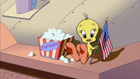 Screenshots from the 2003 Warner Bros. cartoon Museum Scream