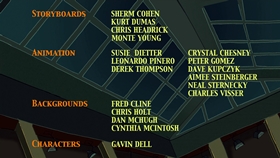 Screenshots from the 2003 Warner Bros. cartoon Museum Scream