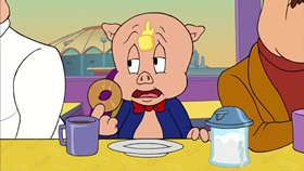 Screenshots from the 2003 Warner Bros. cartoon My Generation G...G...Gap