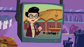 Screenshots from the 2003 Warner Bros. cartoon My Generation G...G...Gap