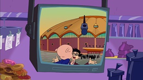 Screenshots from the 2003 Warner Bros. cartoon My Generation G...G...Gap