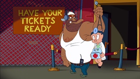 Screenshots from the 2003 Warner Bros. cartoon My Generation G...G...Gap