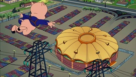 Screenshots from the 2003 Warner Bros. cartoon My Generation G...G...Gap