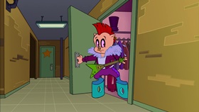 Screenshots from the 2003 Warner Bros. cartoon My Generation G...G...Gap