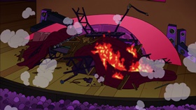 Screenshots from the 2003 Warner Bros. cartoon My Generation G...G...Gap