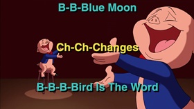 Screenshots from the 2003 Warner Bros. cartoon My Generation G...G...Gap