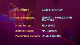 Screenshots from the 2003 Warner Bros. cartoon My Generation G...G...Gap