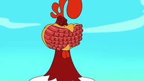 Screenshots from the 2003 Warner Bros. cartoon Cock-A-Doodle-Duel