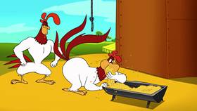 Screenshots from the 2003 Warner Bros. cartoon Cock-A-Doodle-Duel