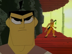 Screenshots from the 2003 Cartoon Network Studios cartoon Jack, the Monks and the Ancient Master