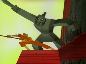 Screenshots from the 2003 Cartoon Network Studios cartoon Jack, the Monks and the Ancient Master