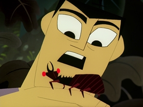 Screenshots from the 2003 Cartoon Network Studios cartoon Jack, the Monks and the Ancient Master