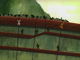 Screenshots from the 2003 Cartoon Network Studios cartoon Jack, the Monks and the Ancient Master