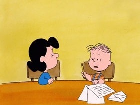 Screenshots from the 2003 Bill Melendez Productions cartoon I Want a Dog for Christmas, Charlie Brown