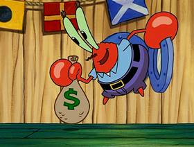 Screenshots from the 2004 United Plankton Pictures cartoon Krabby Land