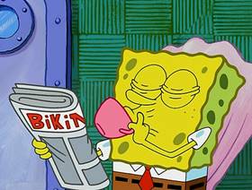 Screenshots from the 2004 United Plankton Pictures cartoon Krabby Land