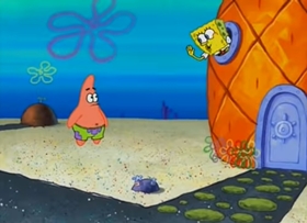 Screenshots from the 2004 United Plankton Pictures cartoon Missing Identity