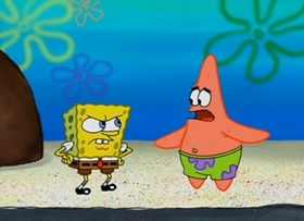 Screenshots from the 2004 United Plankton Pictures cartoon Missing Identity