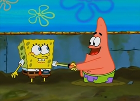 Screenshots from the 2004 United Plankton Pictures cartoon Missing Identity