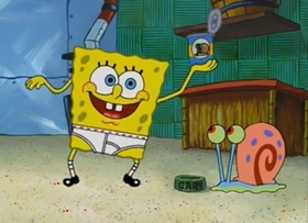 Screenshots from the 2004 United Plankton Pictures cartoon Missing Identity