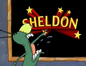 Screenshots from the 2004 United Plankton Pictures cartoon Plankton