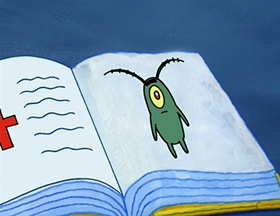 Screenshots from the 2004 United Plankton Pictures cartoon Plankton