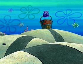 Screenshots from the 2004 United Plankton Pictures cartoon Plankton