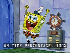 Screenshots from the 2004 United Plankton Pictures cartoon SpongeBob Meets the Strangler