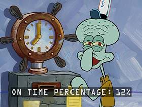 Screenshots from the 2004 United Plankton Pictures cartoon SpongeBob Meets the Strangler