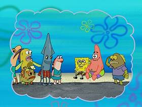 Screenshots from the 2004 United Plankton Pictures cartoon Pranks a Lot