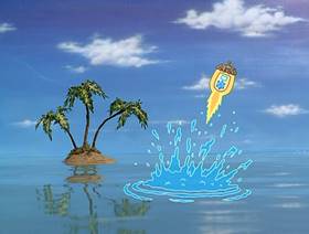 Screenshots from the 2004 United Plankton Pictures cartoon Pranks a Lot