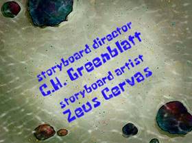 Screenshots from the 2005 United Plankton Pictures cartoon Fear of a Krabby Patty