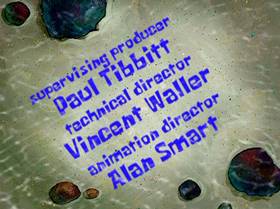 Screenshots from the 2005 United Plankton Pictures cartoon Fear of a Krabby Patty