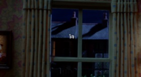 Screenshots from the 2005 Aardman cartoon The Curse of the Were-Rabbit