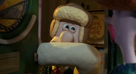 Screenshots from the 2005 Aardman cartoon The Curse of the Were-Rabbit