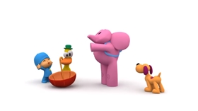 Screenshots from the 2005 Zinkia Entertainment cartoon Umbrella Umbrella