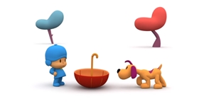 Screenshots from the 2005 Zinkia Entertainment cartoon Umbrella Umbrella